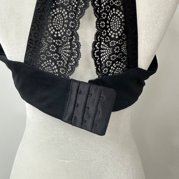 Soma Embraceable FC Geo Lace Racerback Lace Push Up Back - 40D - Black - Picture 5 of 5